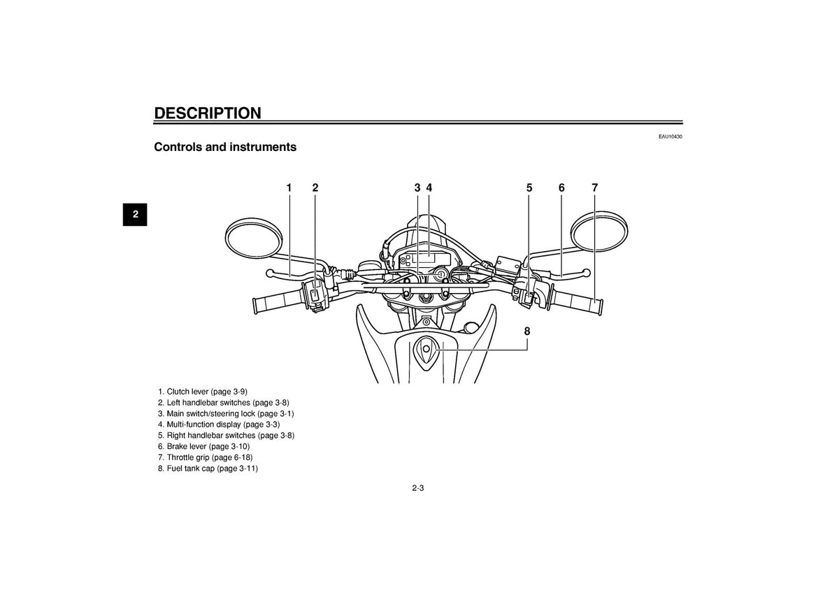 YAMAHA WR250R Motorcycle Owners Manual 2009 - STEEL WIRE BOUND - TOUGH COVERS
