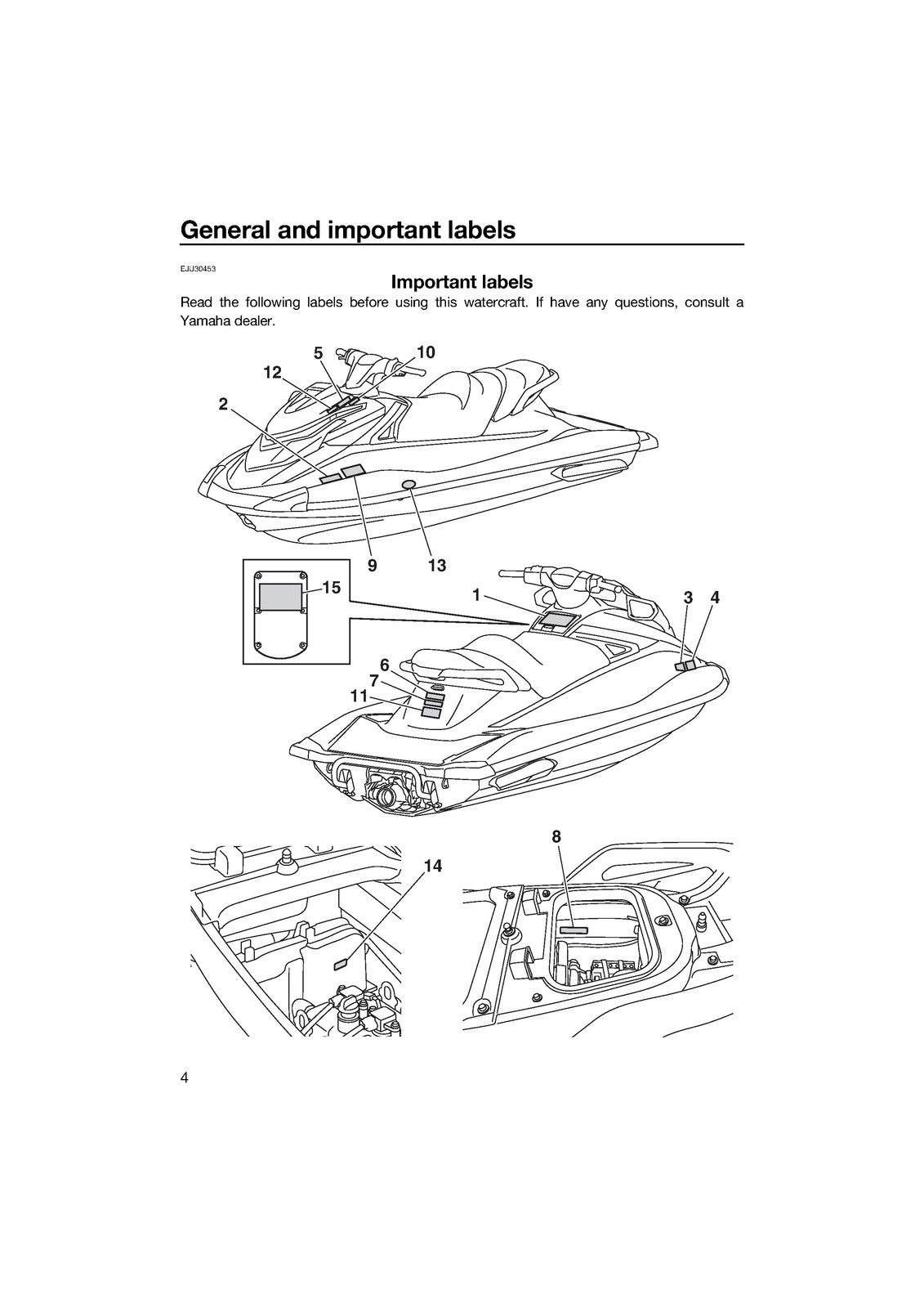 YAMAHA WaveRunner GP1800 Owners Operators Manual 2017 - WIRE BOUND - COVERS