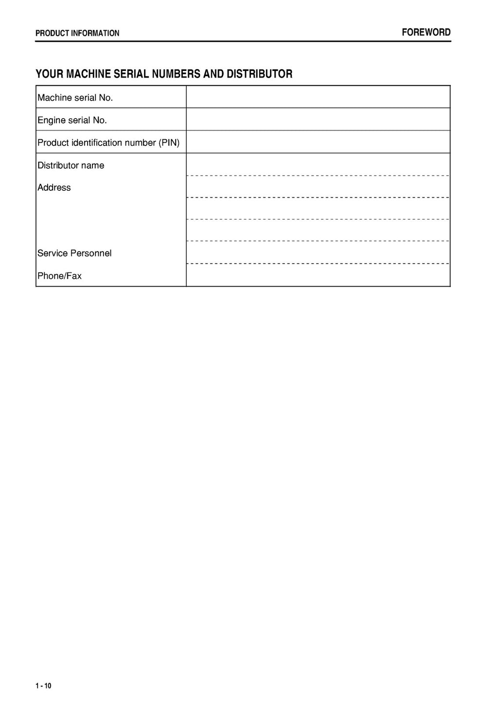KOMATSU PC78MR-6 Operation and Maintenance Manual - WIRE BOUND TOUGH COVERS