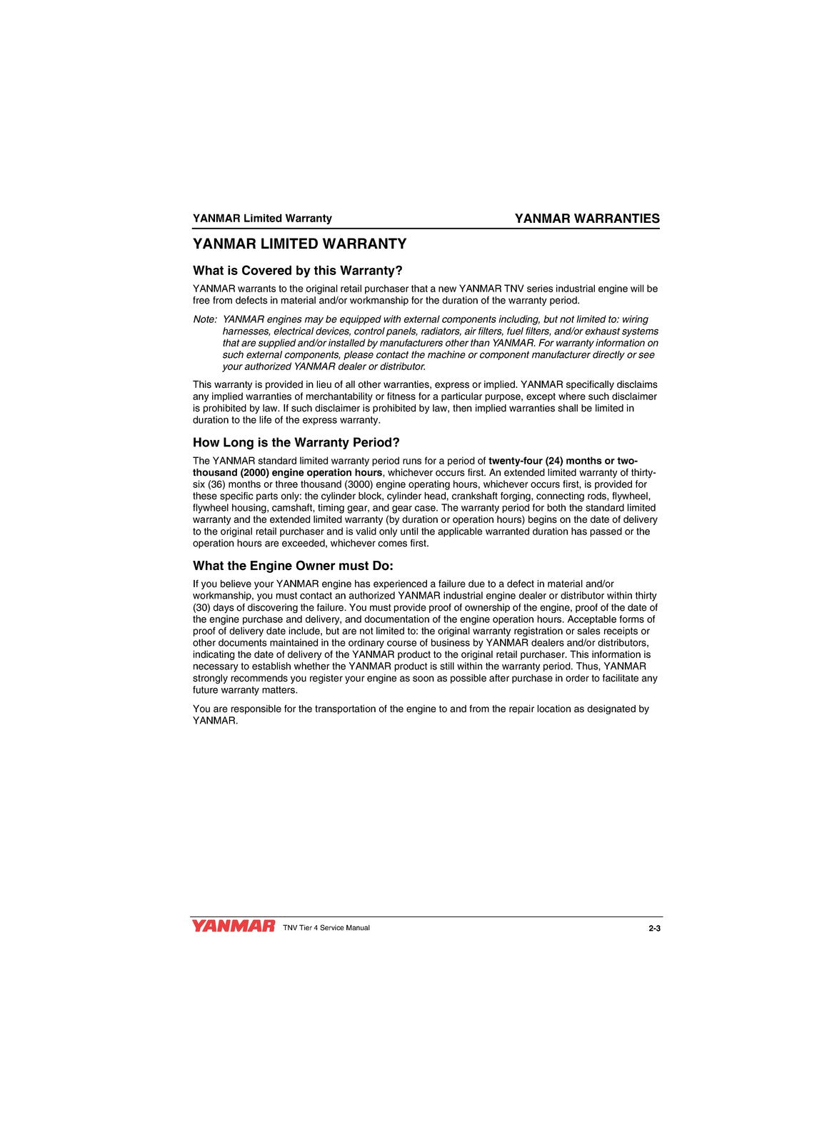 YANMAR 3TNV88C 3TNV86CT 4TNV88C  More Engine Service Manual, FOLDOUTS