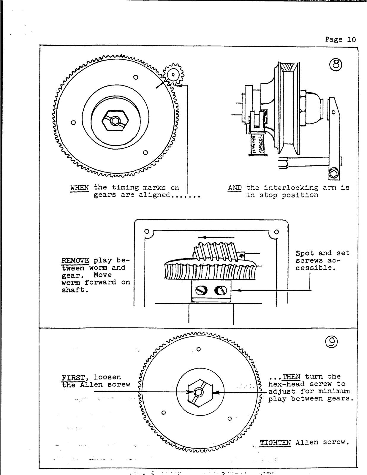 SINGER 269W Sewing Machine Service Manual - STEEL WIRE BOUND - PROTECTIVE COVERS