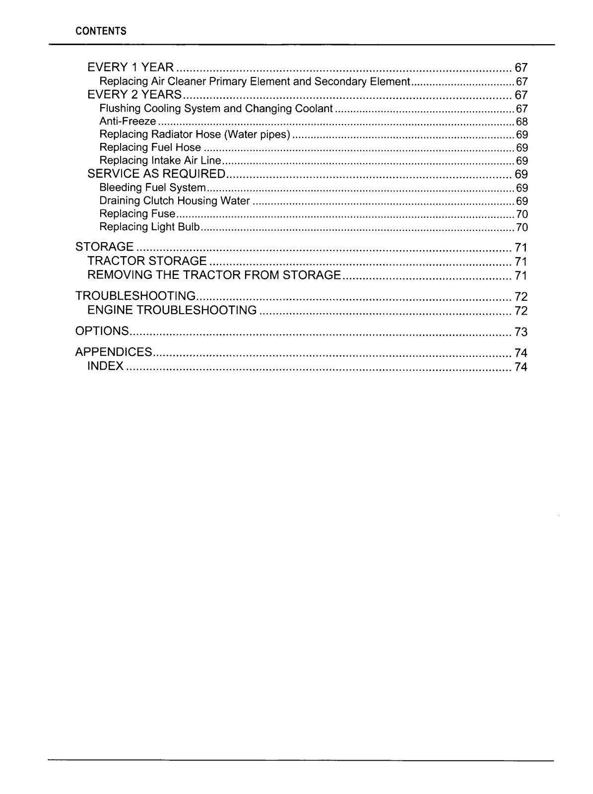 KUBOTA B2301 B2601 Operators & Service Manual BUNDLE - WIRE BOUND - TOUGH COVERS