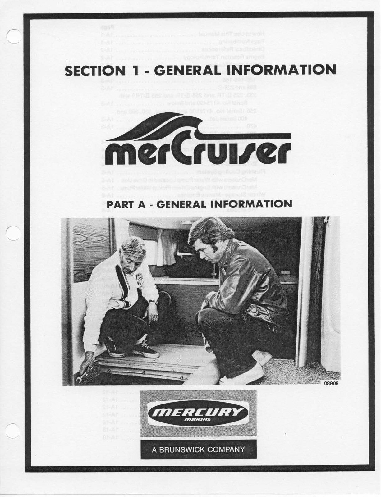 MERCURY MERCRUISER Stern Drive Units And Service Manual Number 2 1986 - BOUND