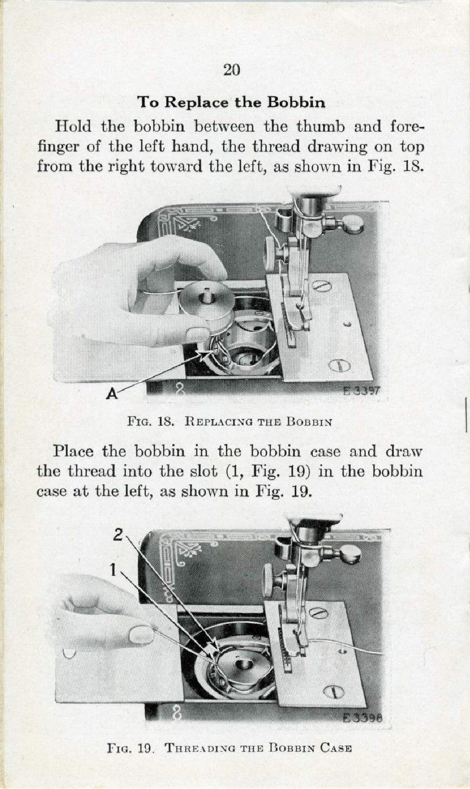 SINGER 101-4 101-12 Sewing Machine Instruction Manual 1929 - WIRE BOUND - COVERS