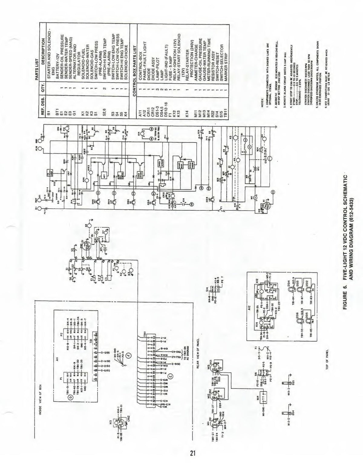 ONAN YD 30 kW Generator DC Controls Service Manual Supplement - WIRE BOUND