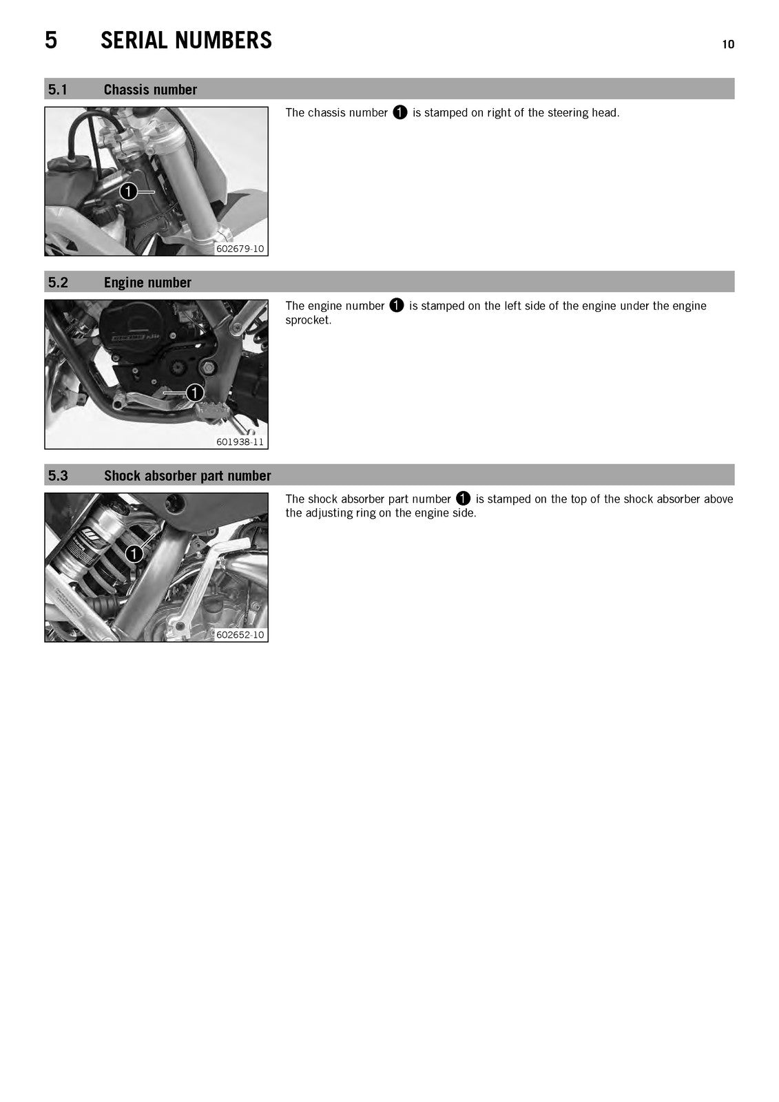 KTM 65 SX Owners Manual 2014 - STEEL WIRE BOUND - PROTECTIVE COVERS