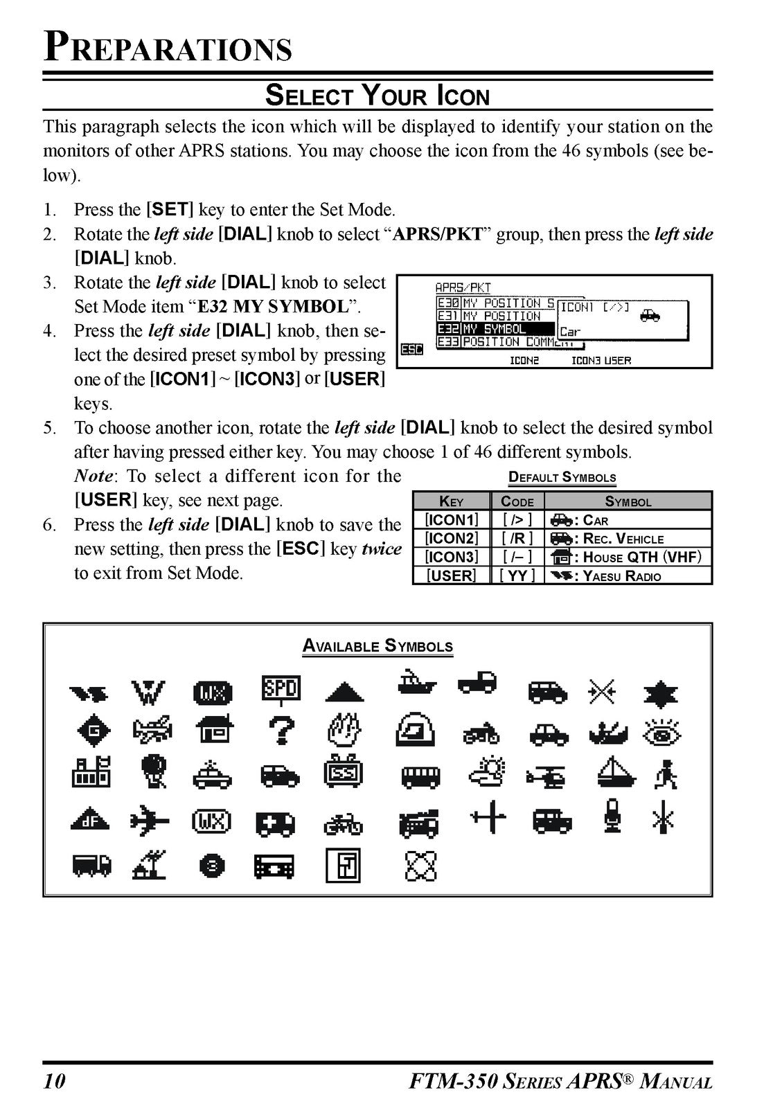 YAESU FTM-350 Series APRS Operating Manual - STEEL WIRE BOUND - TOUGH COVERS