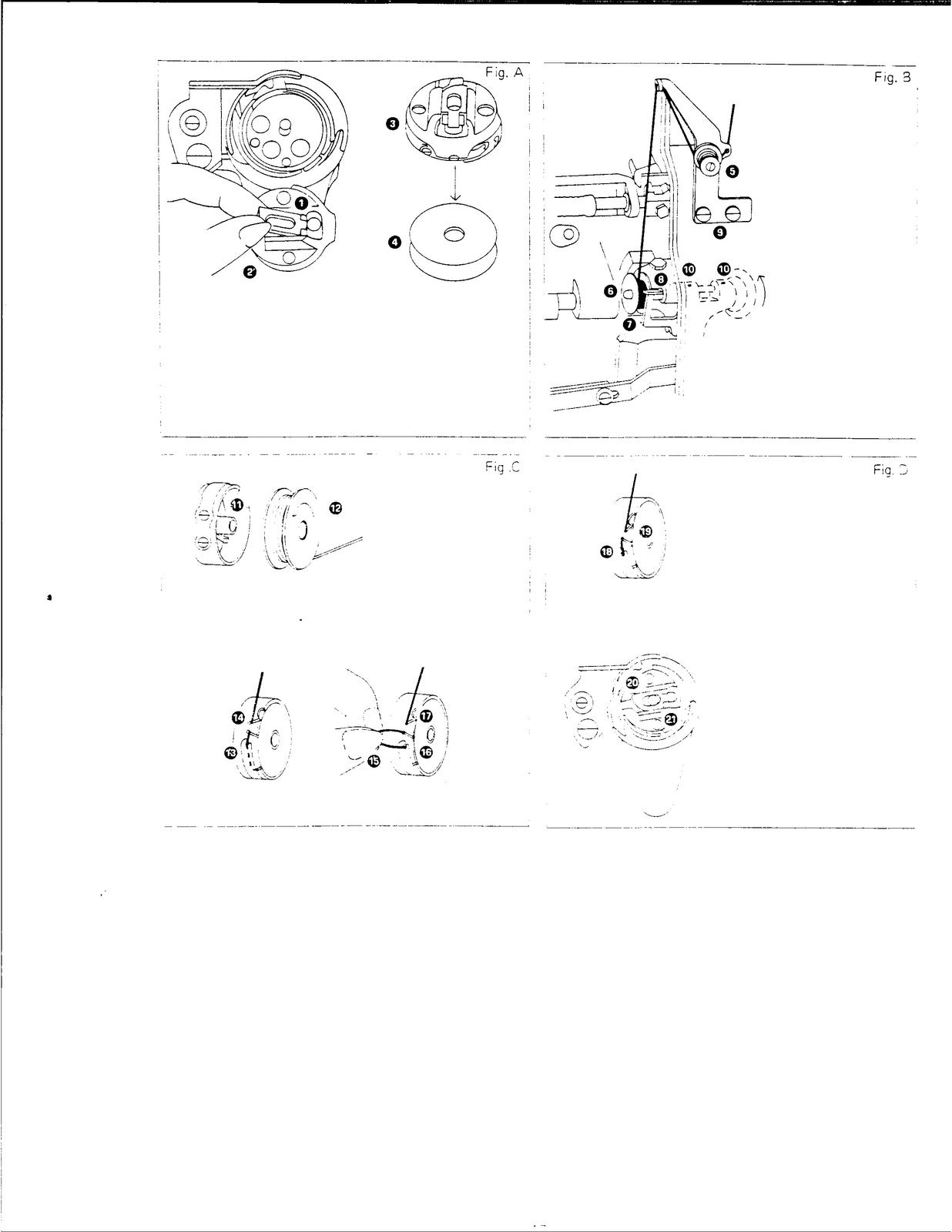 SINGER 271K Sewing Machine Service Manual - STEEL WIRE BOUND - PROTECTIVE COVERS
