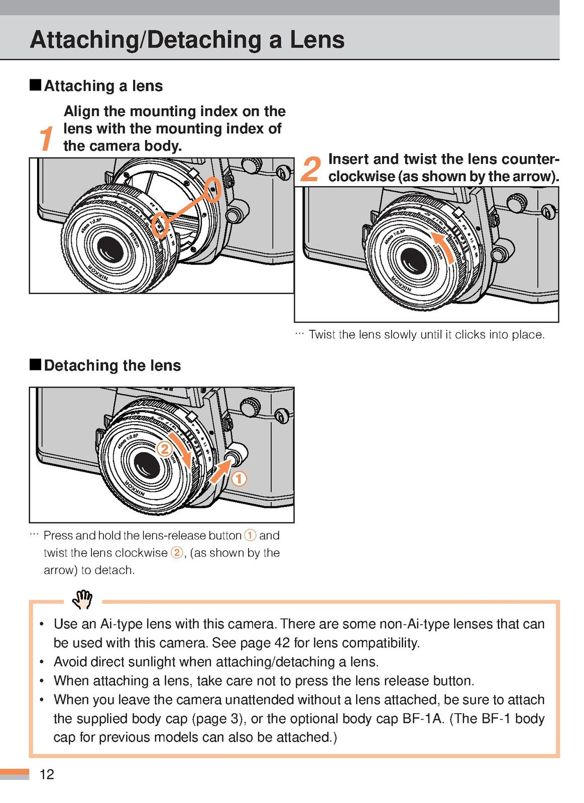 NIKON FM3A Camera Instruction Manual - STEEL WIRE BOUND - PROTECTIVE COVERS