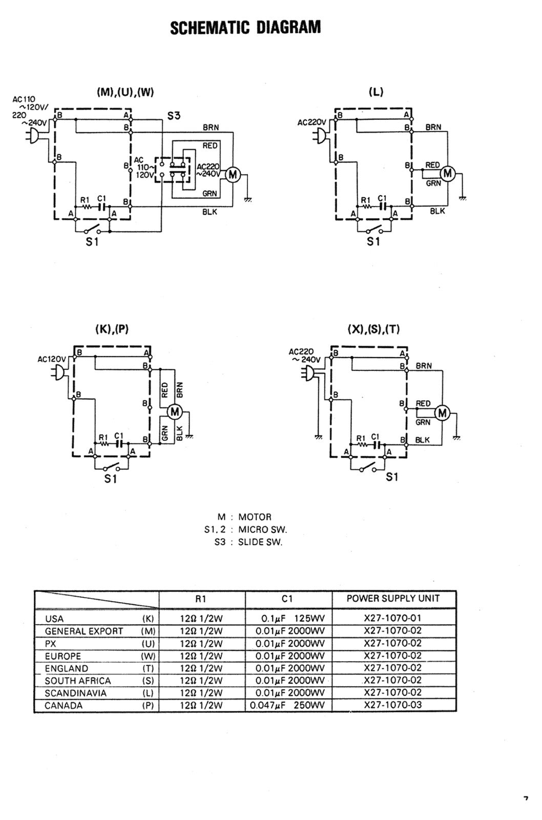 KENWOOD KD-2055 Turntable Service Manual - STEEL WIRE BOUND - PROTECTIVE COVERS