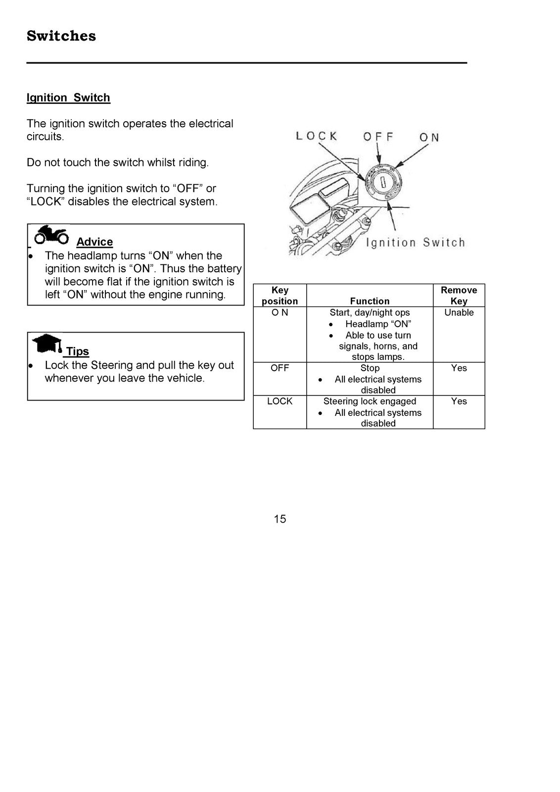 HONDA XR400M Owners Manual 2007 - STEEL WIRE BOUND - PROTECTIVE COVERS