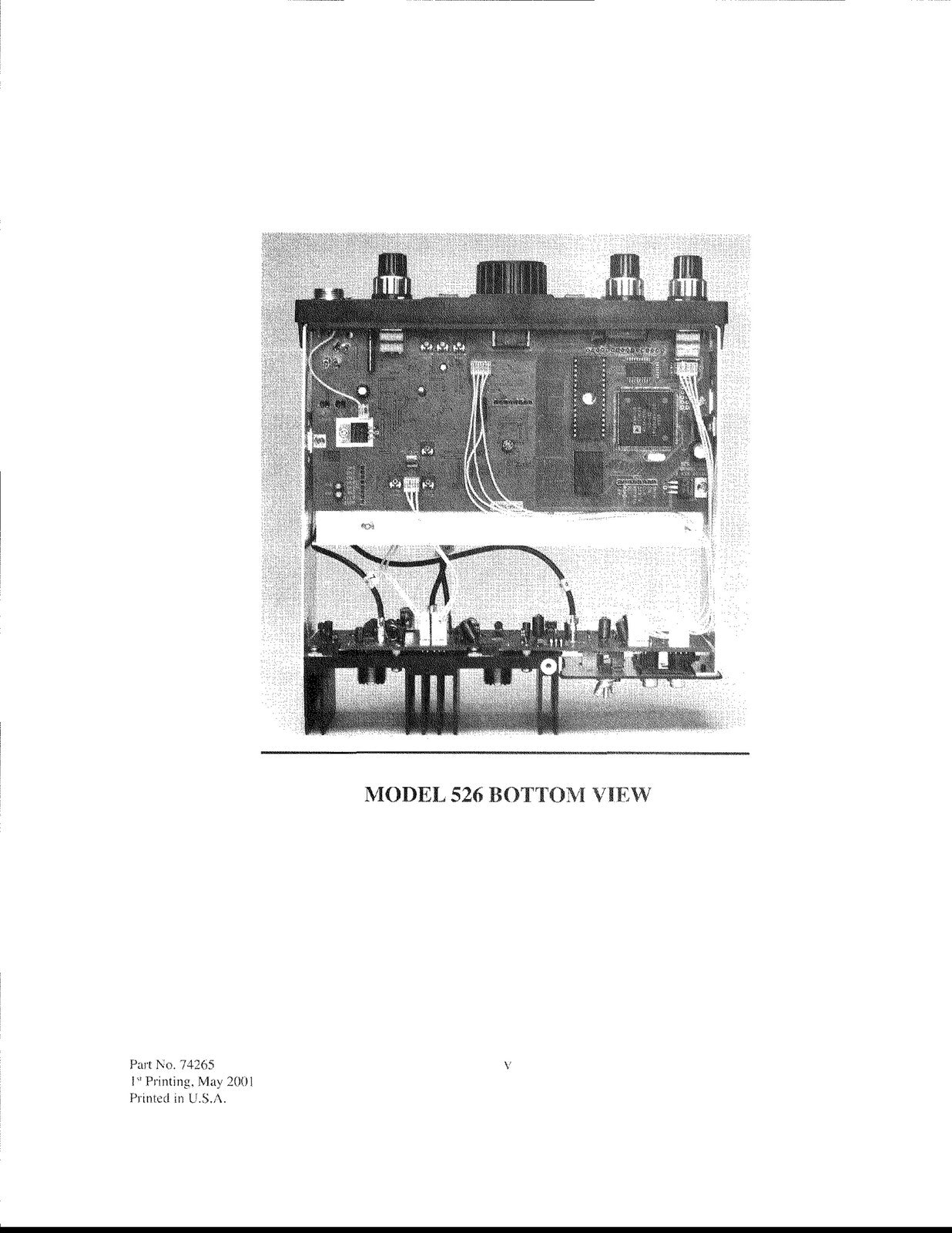 TEN TEC 6N2 Model 526 Operators Manual - STEEL WIRE BOUND - PROTECTIVE COVERS