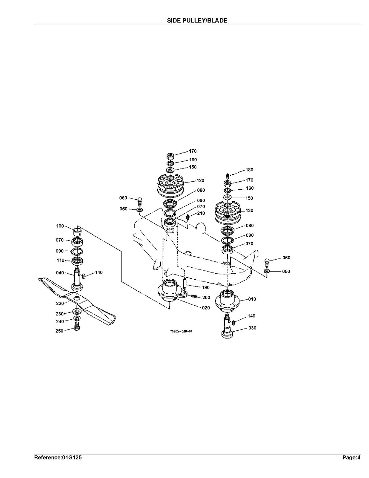 KUBOTA RC48-G20S Parts Manual - STEEL WIRE BOUND - PROTECTIVE COVERS