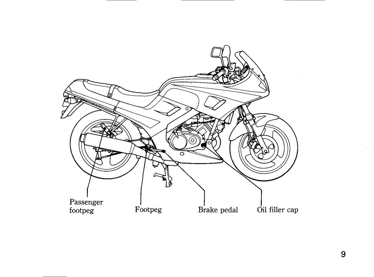 HONDA VT250F Motorcycle Owners Manual 1988 - BOUND - COVERS - XL FOLDOUT PAGES