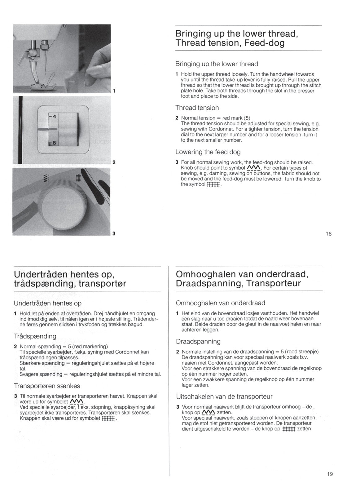 BERNINA 1000-1030 Operators & Service Manuals BUNDLE - WIRE BOUND - TOUGH COVERS