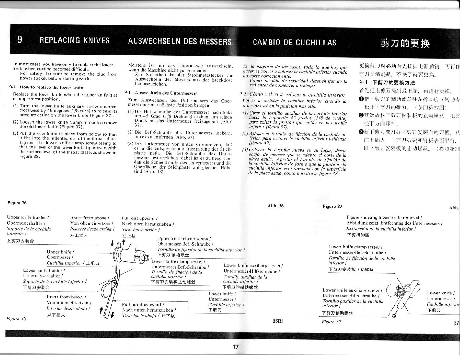 BABY LOCK BL3-406 406D Overlock Serger Instruction Manual - WIRE BOUND - COVERS