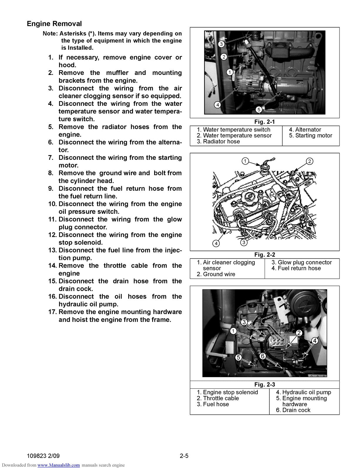 SHIBAURA S773L N843 N843L Diesel Engine Workshop Manual - WIRE BOUND - COVERS
