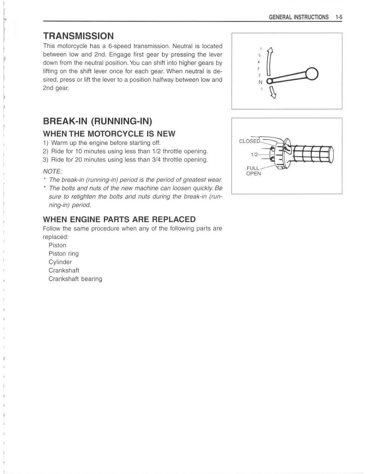 SUZUKI RM125 Owners Service Manual 2001 - STEEL WIRE BOUND - PROTECTIVE COVERS