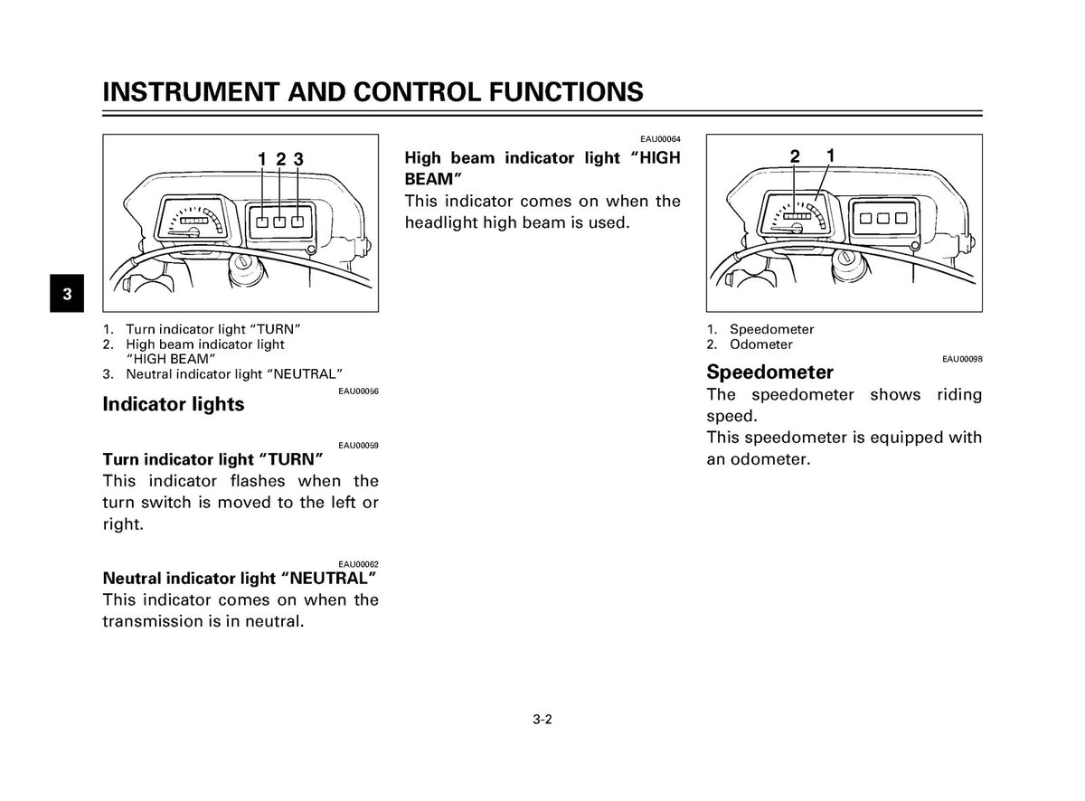 YAMAHA TW200 Owners Manual - STEEL WIRE BOUND - PROTECTIVE COVERS