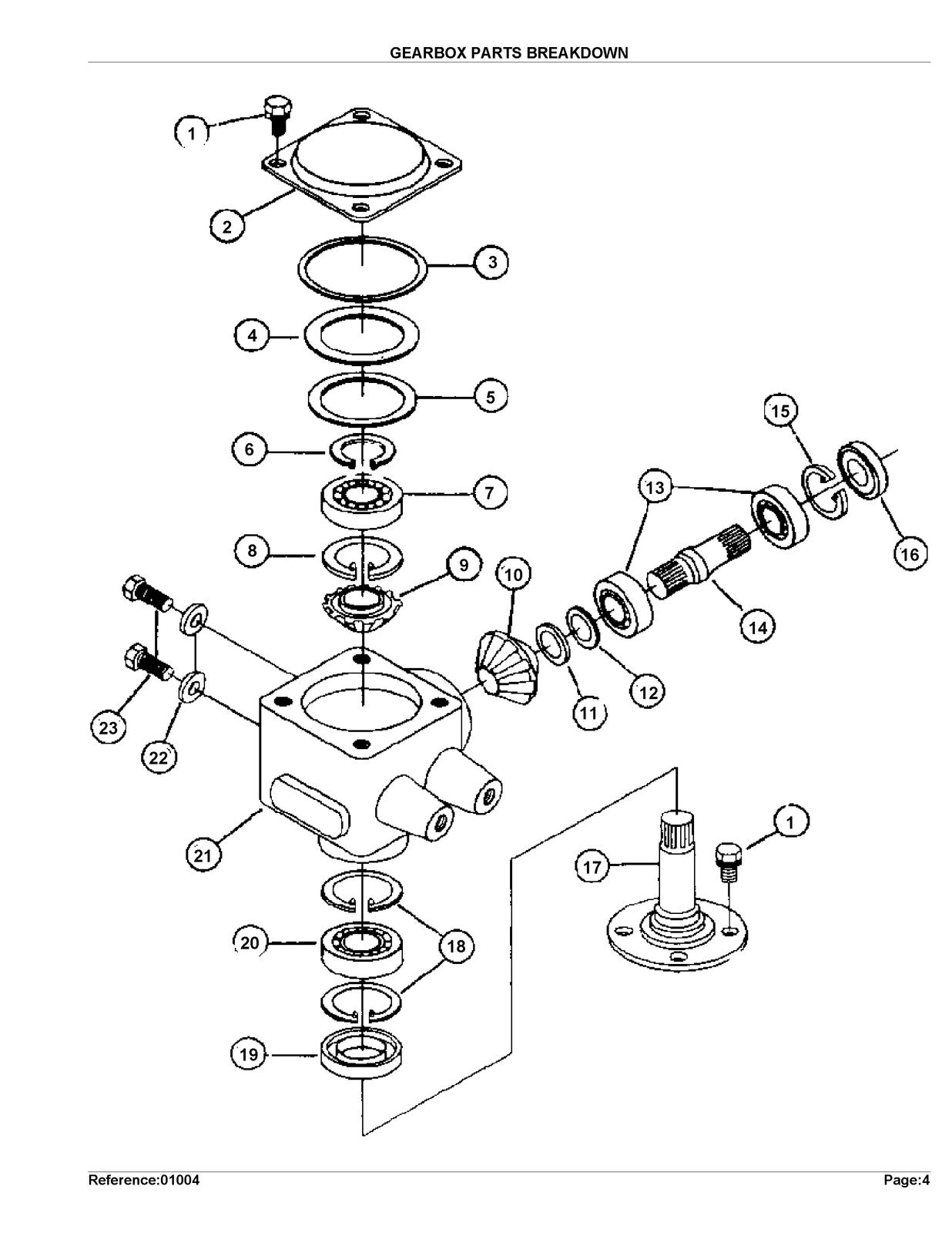 KUBOTA GC60G Parts Manual - STEEL WIRE BOUND - PROTECTIVE COVERS