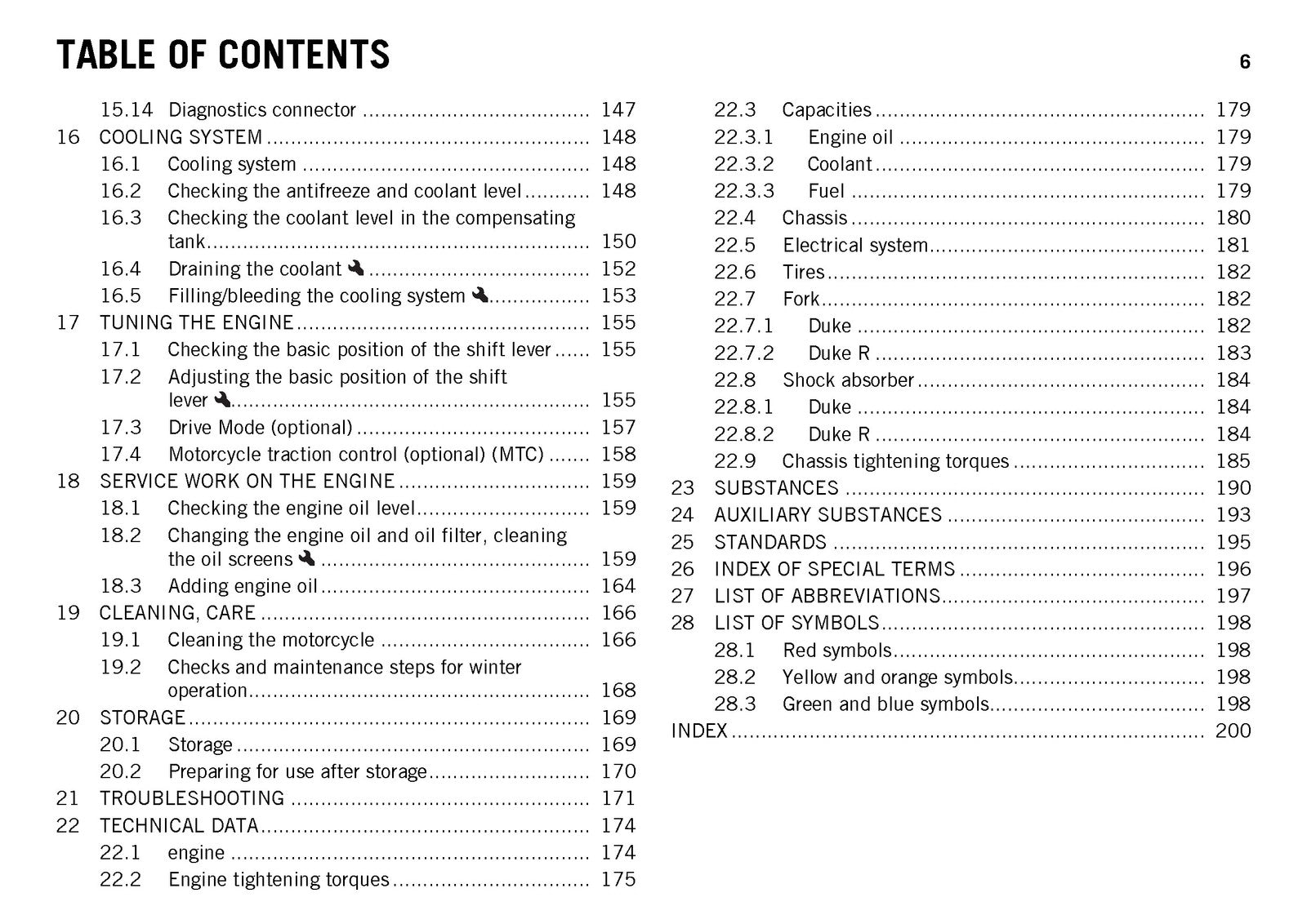 KTM 690 Duke 690 Duke R Owners Manual 2016 - STEEL WIRE BOUND - TOUGH COVERS
