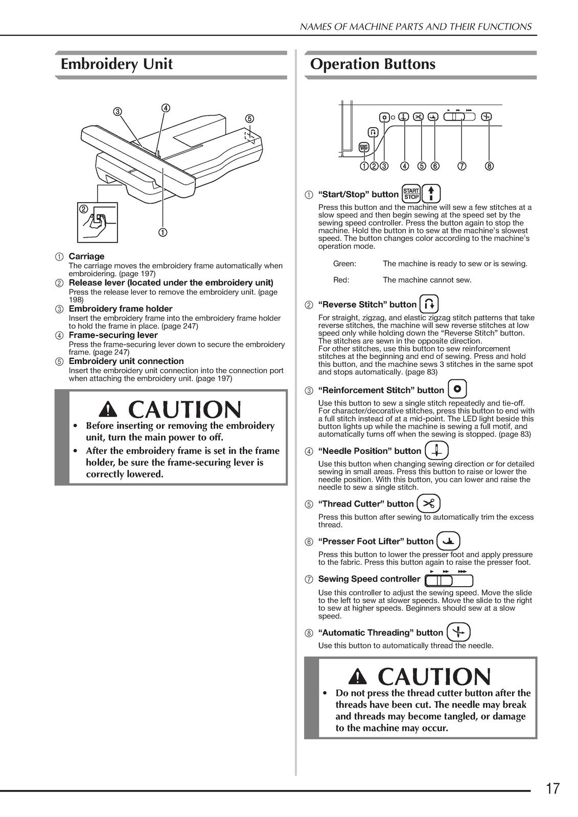 BABY LOCK Destiny II BLDY2 Sewing Machine Instruction Manual - WIRE BOUND
