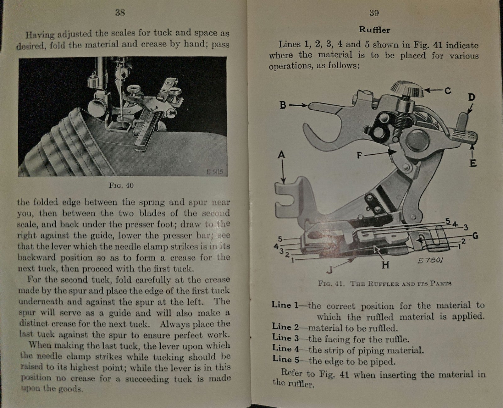 SINGER 66-6 Electric Sewing Machine Instructions Manual 1929 - WIRE BOUND