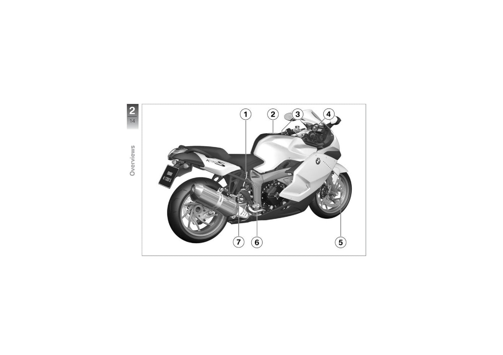 BMW K 1300 S Motorcycle Riders Manual US Model - STEEL WIRE BOUND - TOUGH COVERS