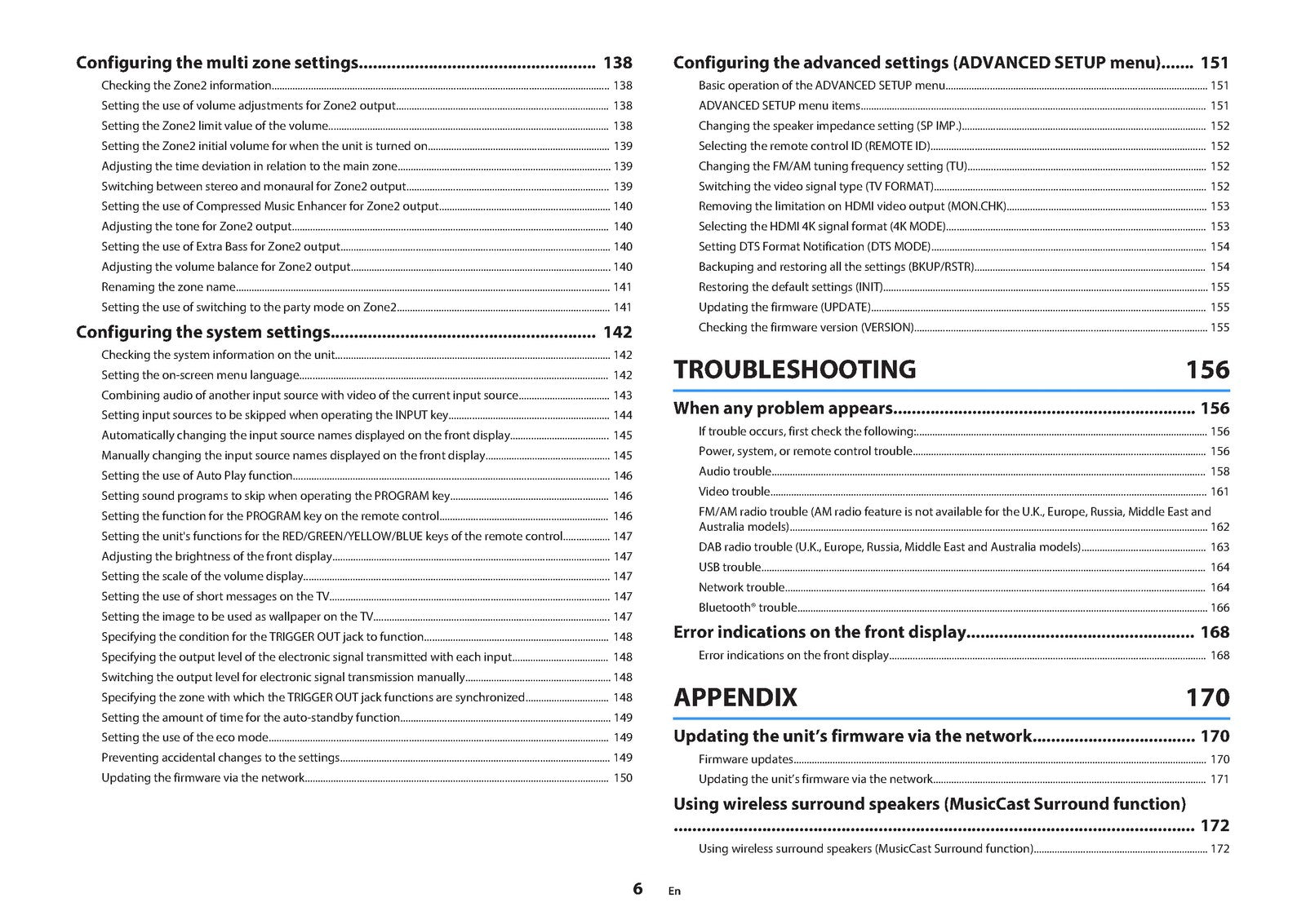 YAMAHA AVENTAGE RX-A880 AV Receiver Owners Manual - WIRE BOUND - TOUGH COVERS