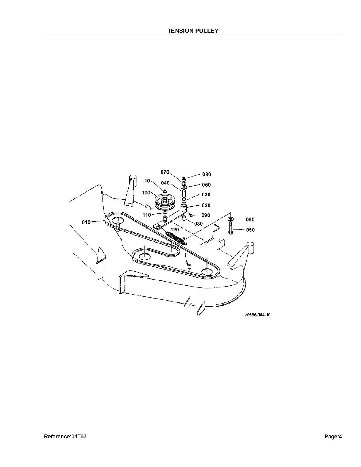 KUBOTA RC44LT Parts Manual - STEEL WIRE BOUND - PROTECTIVE COVERS