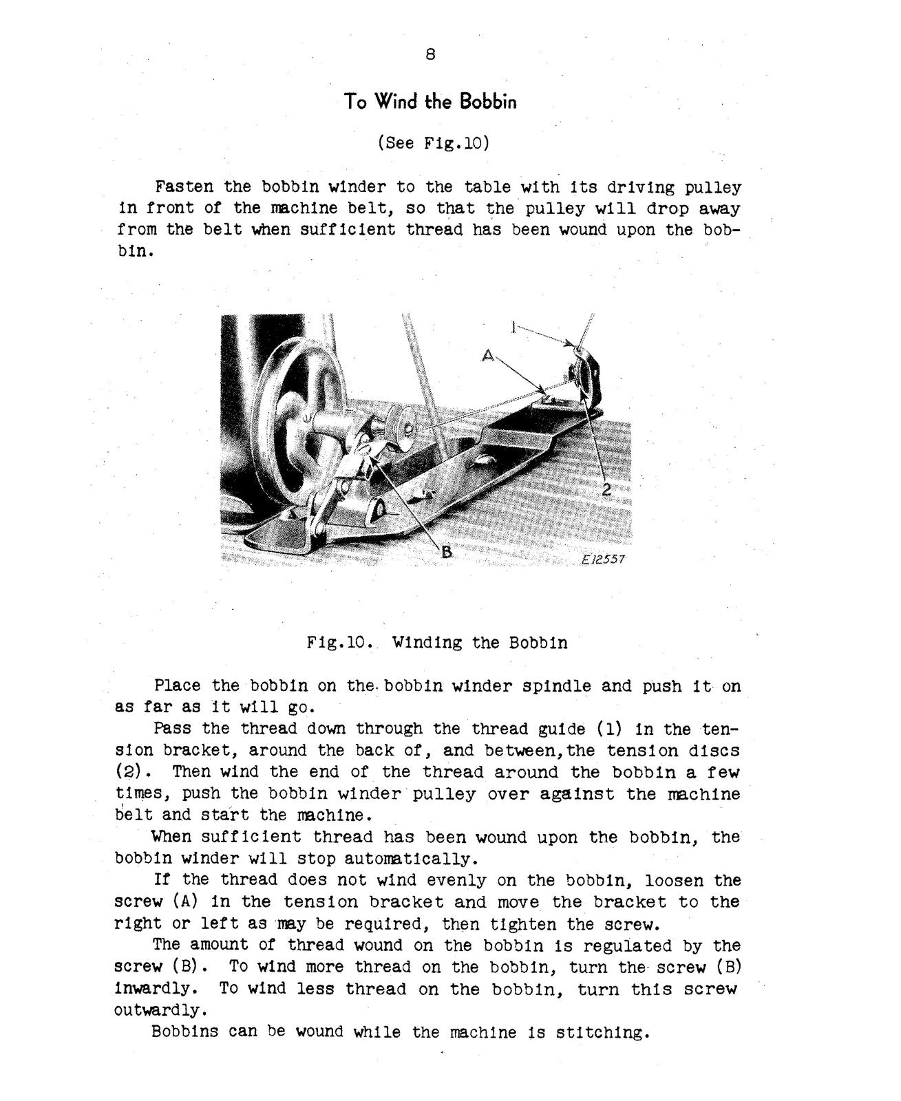 SINGER 95-80 95-100 Sewing Machine Instruction Manual - WIRE BOUND - COVERS