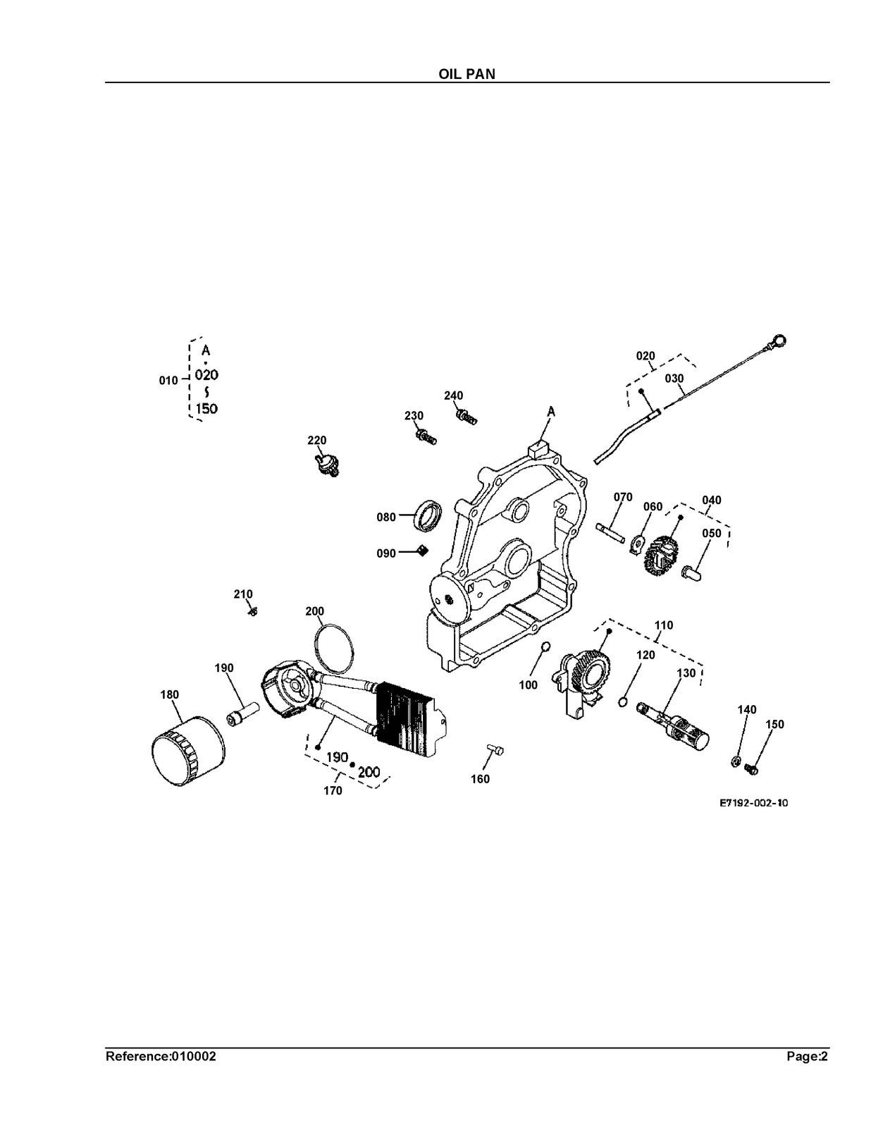 KUBOTA ZG23 Parts Manual - STEEL WIRE BOUND - PROTECTIVE COVERS