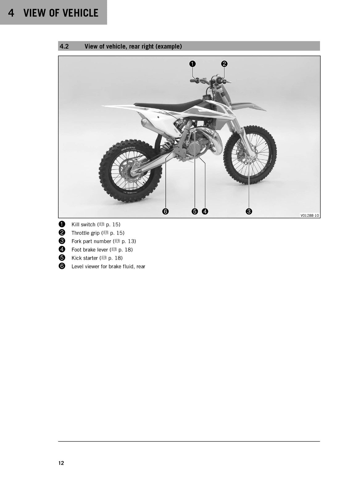 KTM 85 SX 1714 1916 Owners Manual 2019 - STEEL WIRE BOUND - PROTECTIVE COVERS