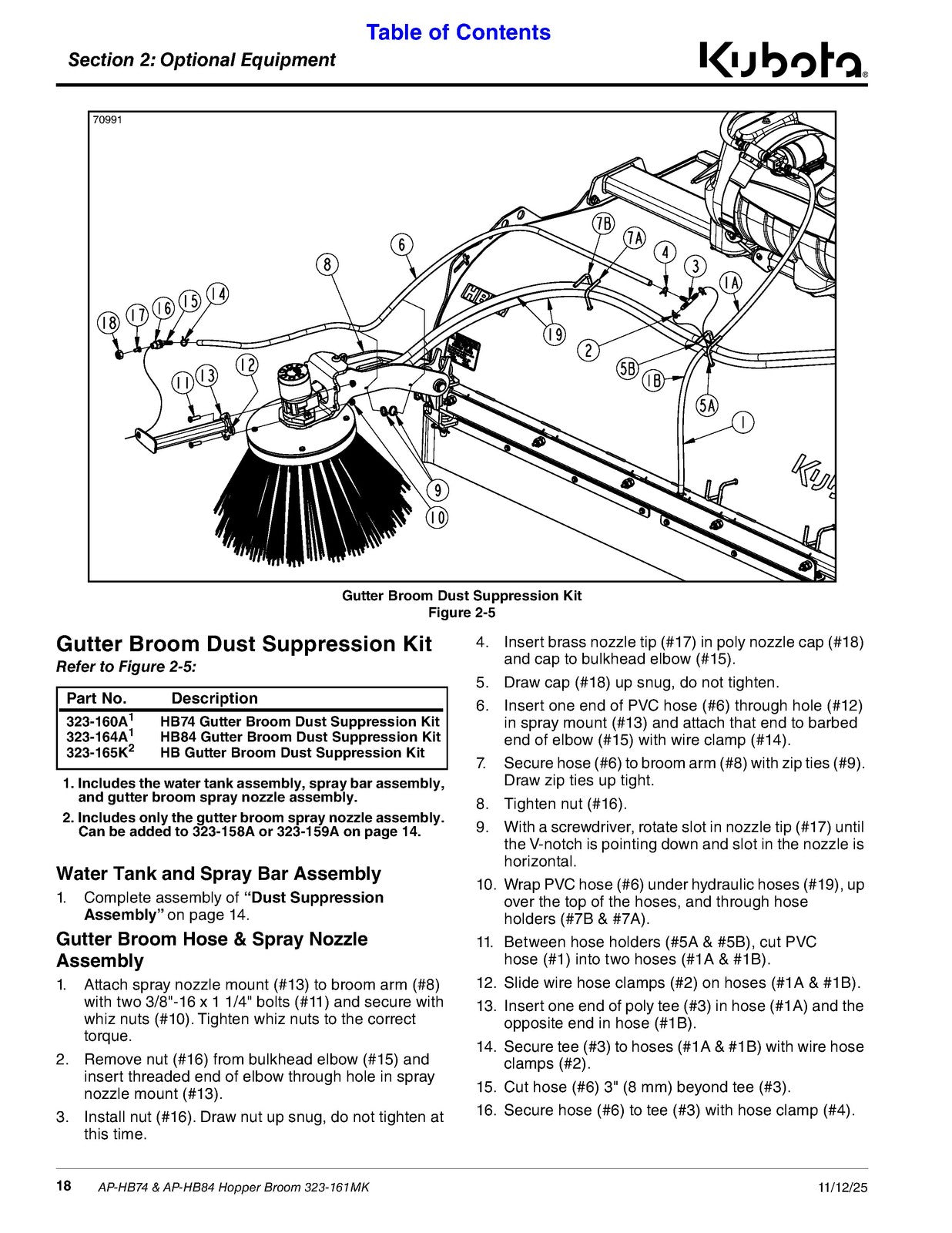 LAND PRIDE HB Series Hopper Broom Operators Manual - WIRE BOUND - TOUGH COVERS