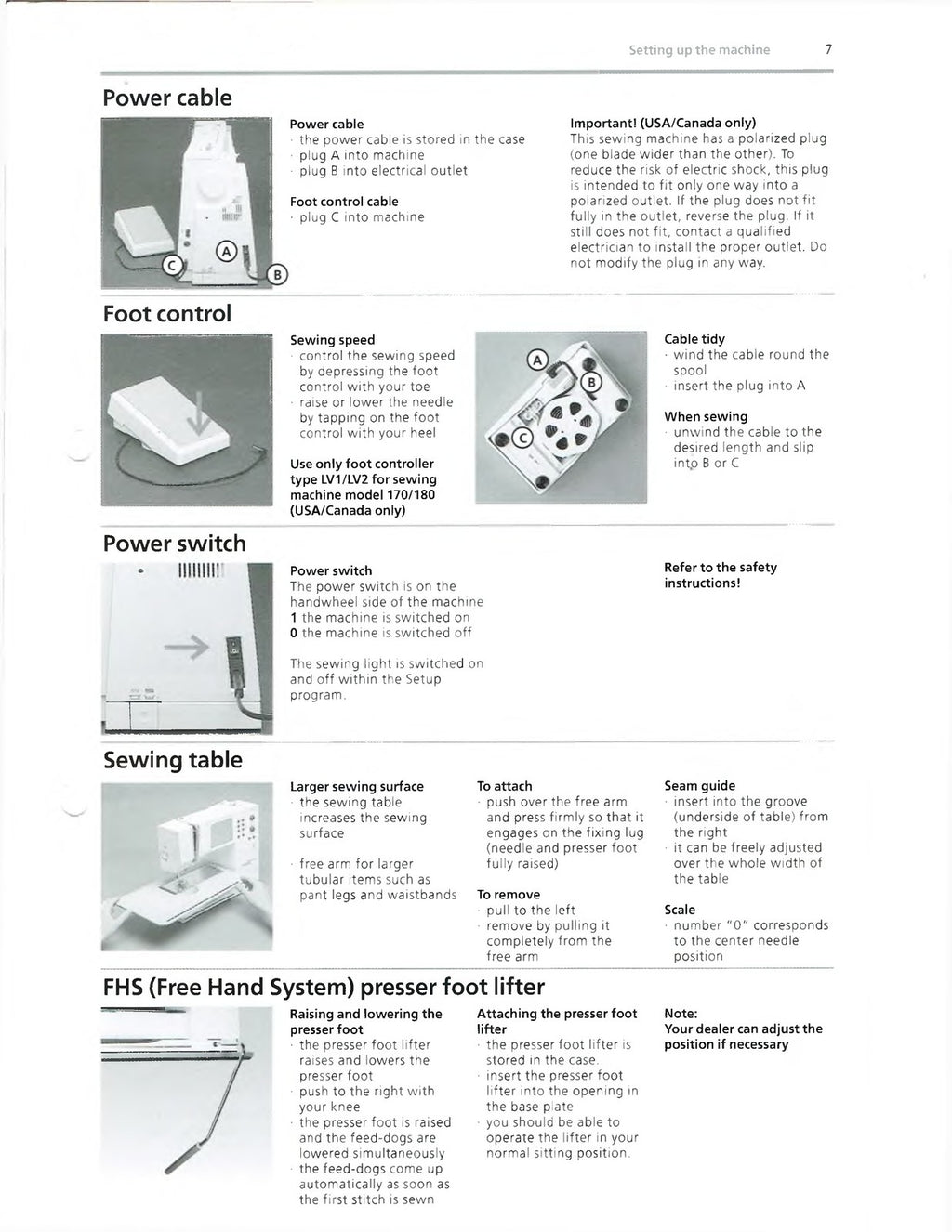 BERNINA Artista 180 Sewing Machine Instruction Manual - WIRE BOUND - COVERS