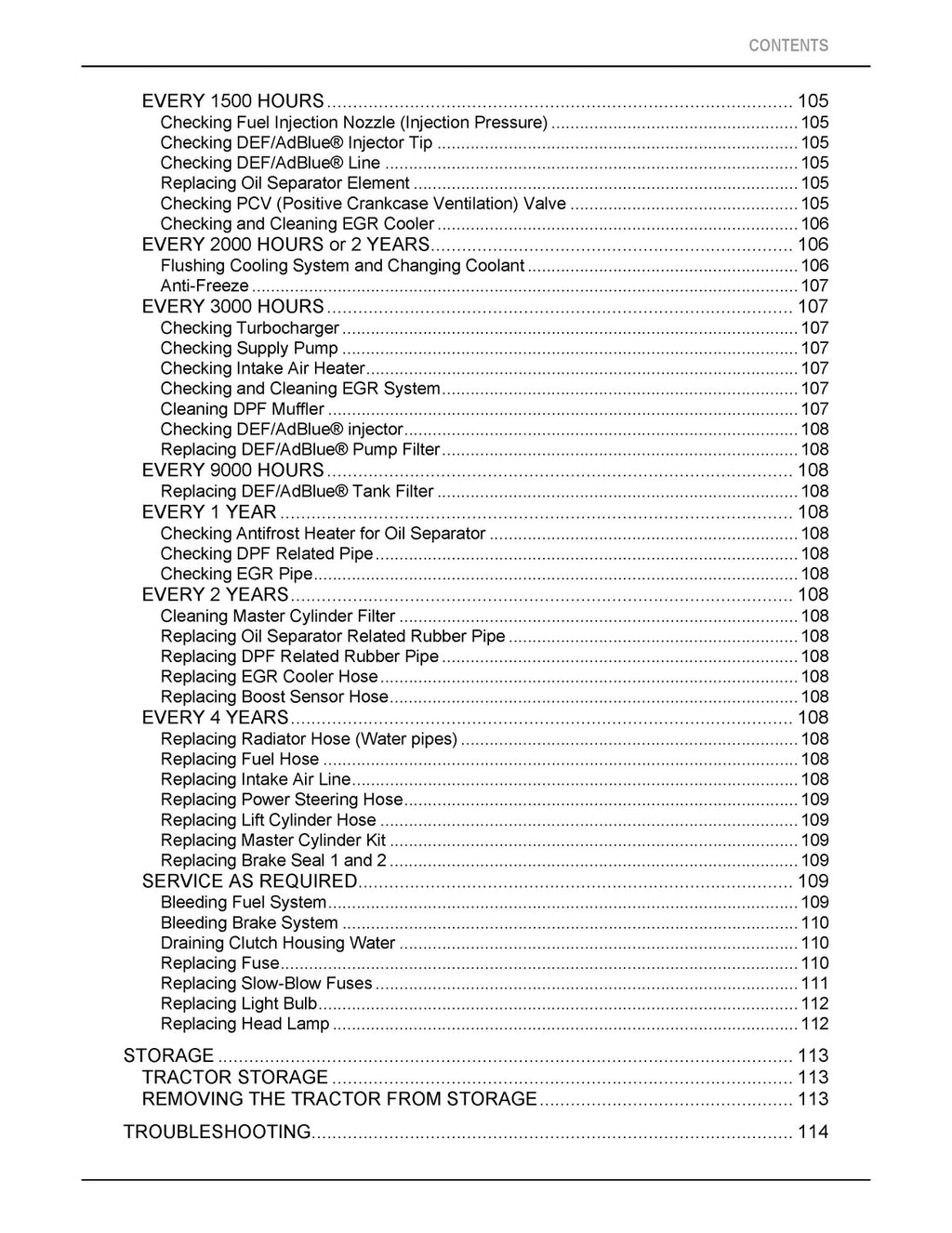 KUBOTA TRACTOR M5L-111 OPERATORS MANUAL - STEEL WIRE BOUND - PROTECTIVE COVERS