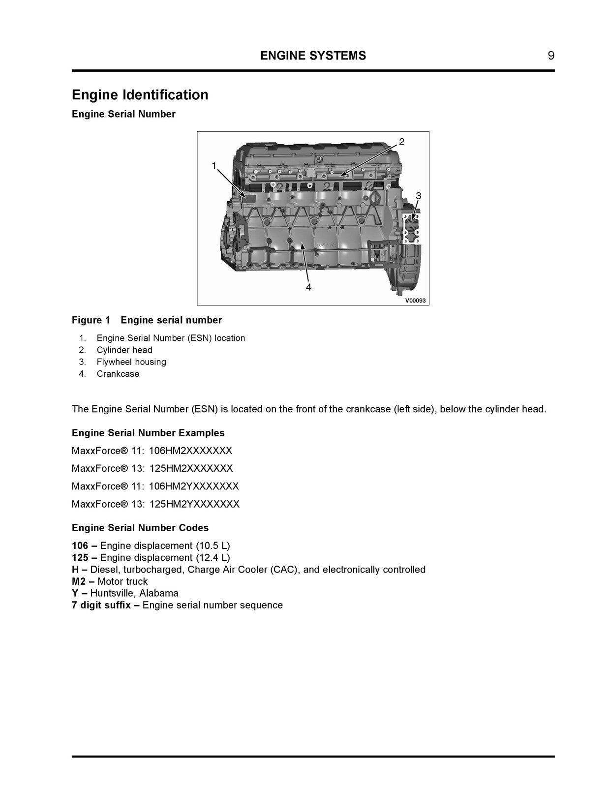 INTERNATIONAL MaxxForce 11 13 EPA10 Engine Service Manual 2015 - WIRE BOUND