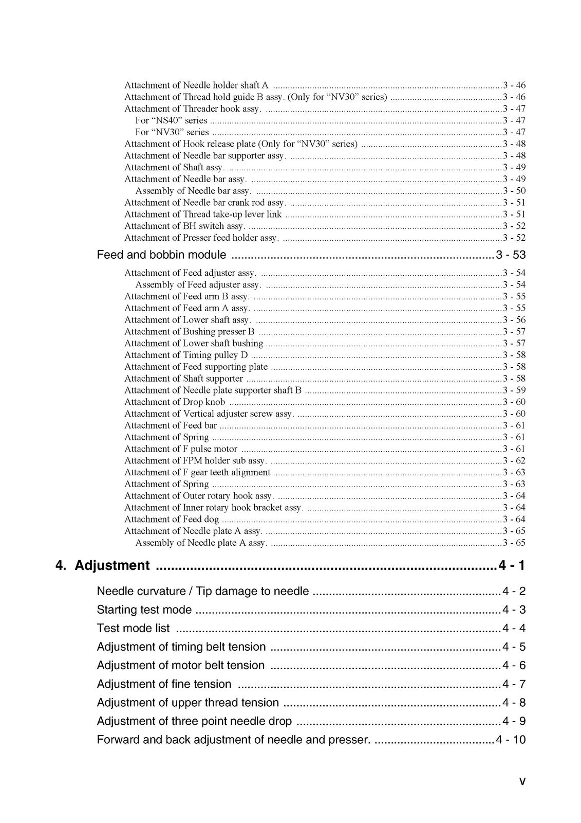 BROTHER JS-70E Series Service Manual - STEEL WIRE BOUND - PROTECTIVE COVERS