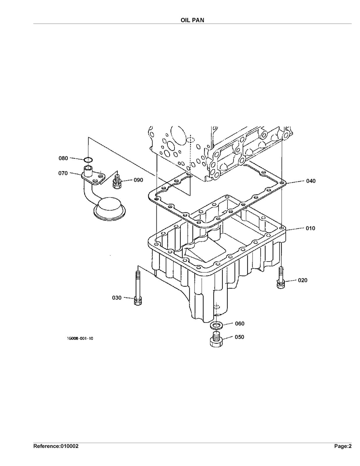 KUBOTA G2160 Parts Manual - STEEL WIRE BOUND - PROTECTIVE COVERS