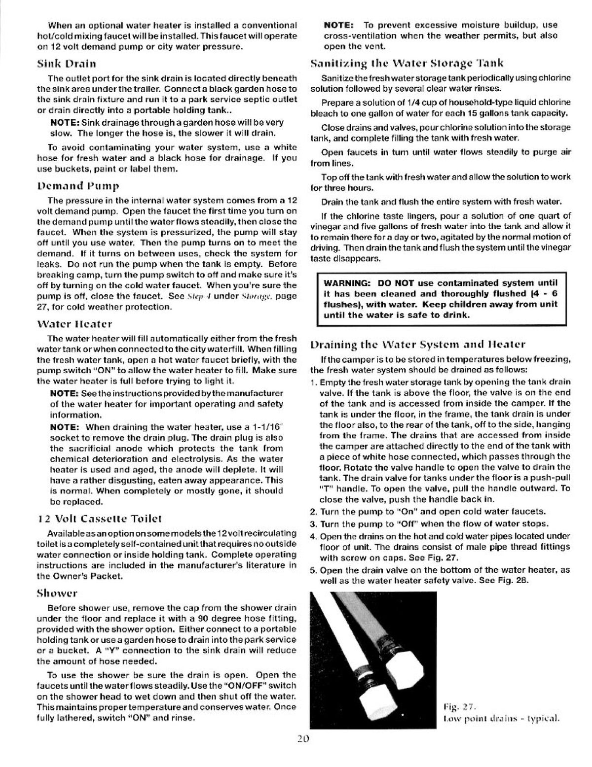 STARCRAFT 2006 Folding Camping Trailers Owners Manual - WIRE BOUND - COVERS
