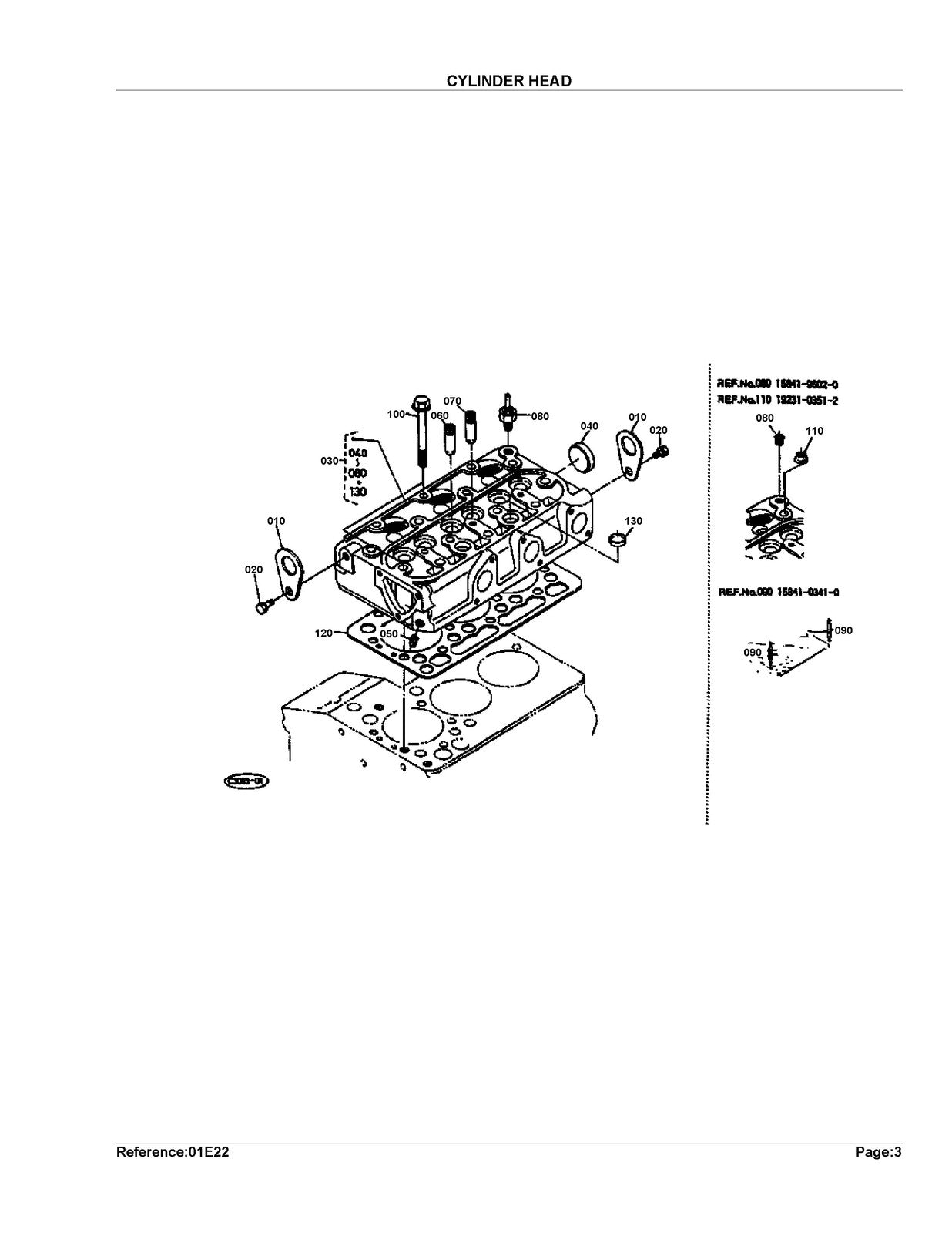 KUBOTA G6200H Parts Manual - STEEL WIRE BOUND - PROTECTIVE COVERS