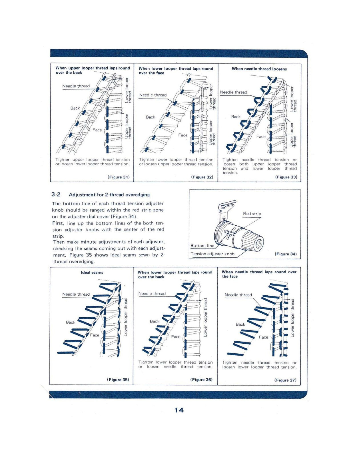 BABY LOCK BL3-407 2-Thread 3-Thread Overedging Serger Instruction Manual - BOUND