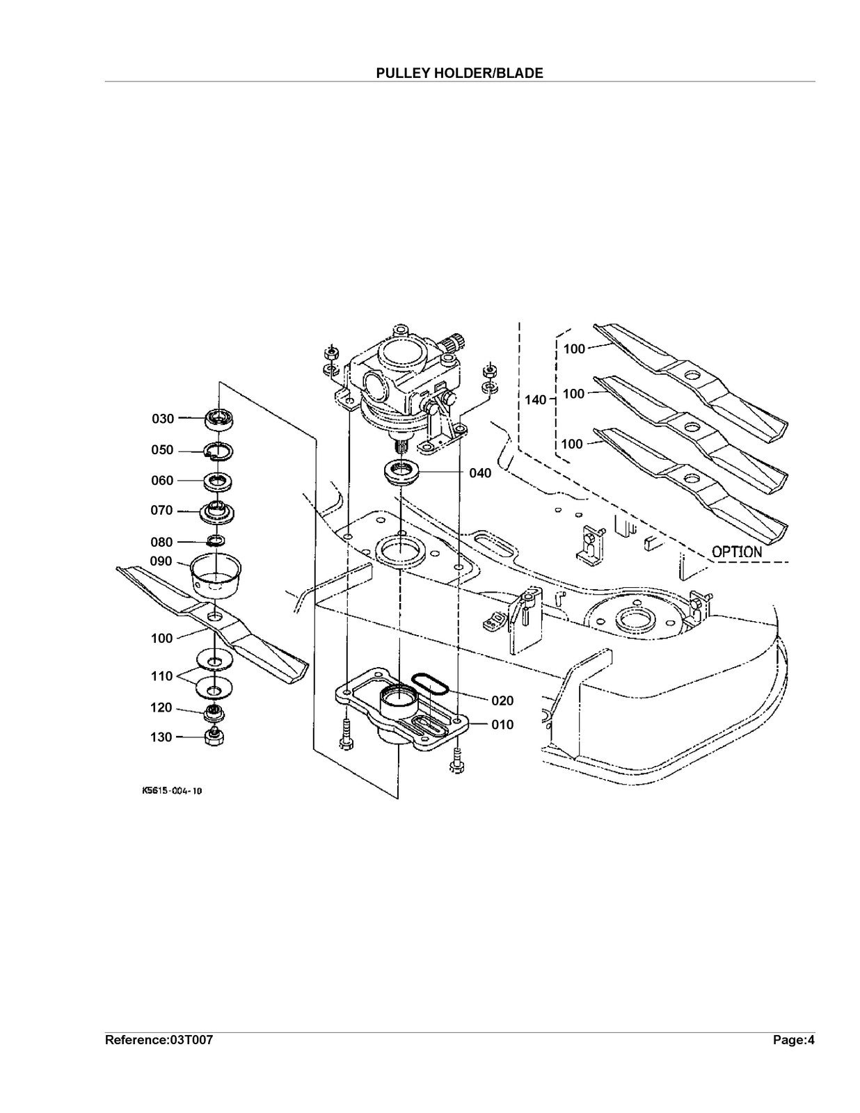 KUBOTA RCK60-21Z 60in Mower Parts Manual - STEEL WIRE BOUND - PROTECTIVE COVERS