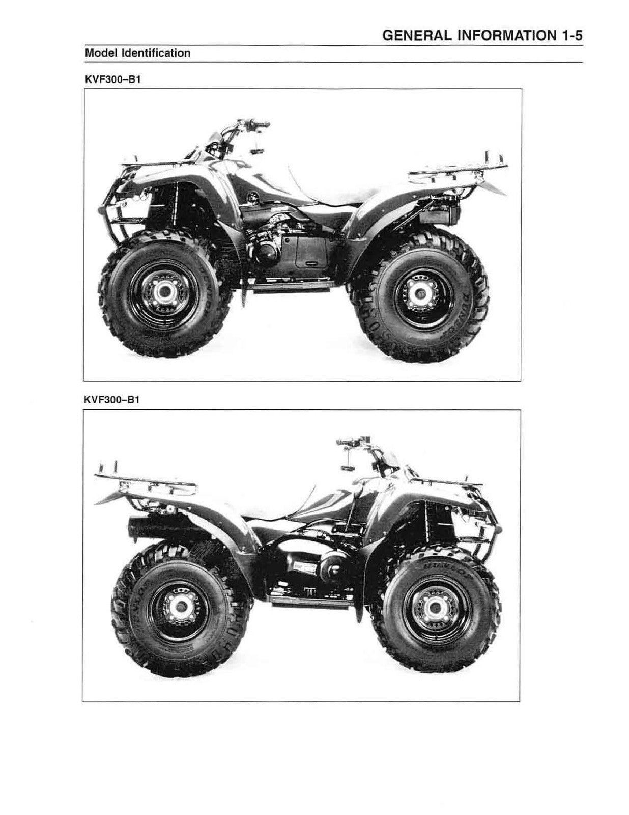 KAWASAKI PRAIRIE 300 4X4 Service Manual 1999-200 - WIRE BOUND - TOUGH COVERS