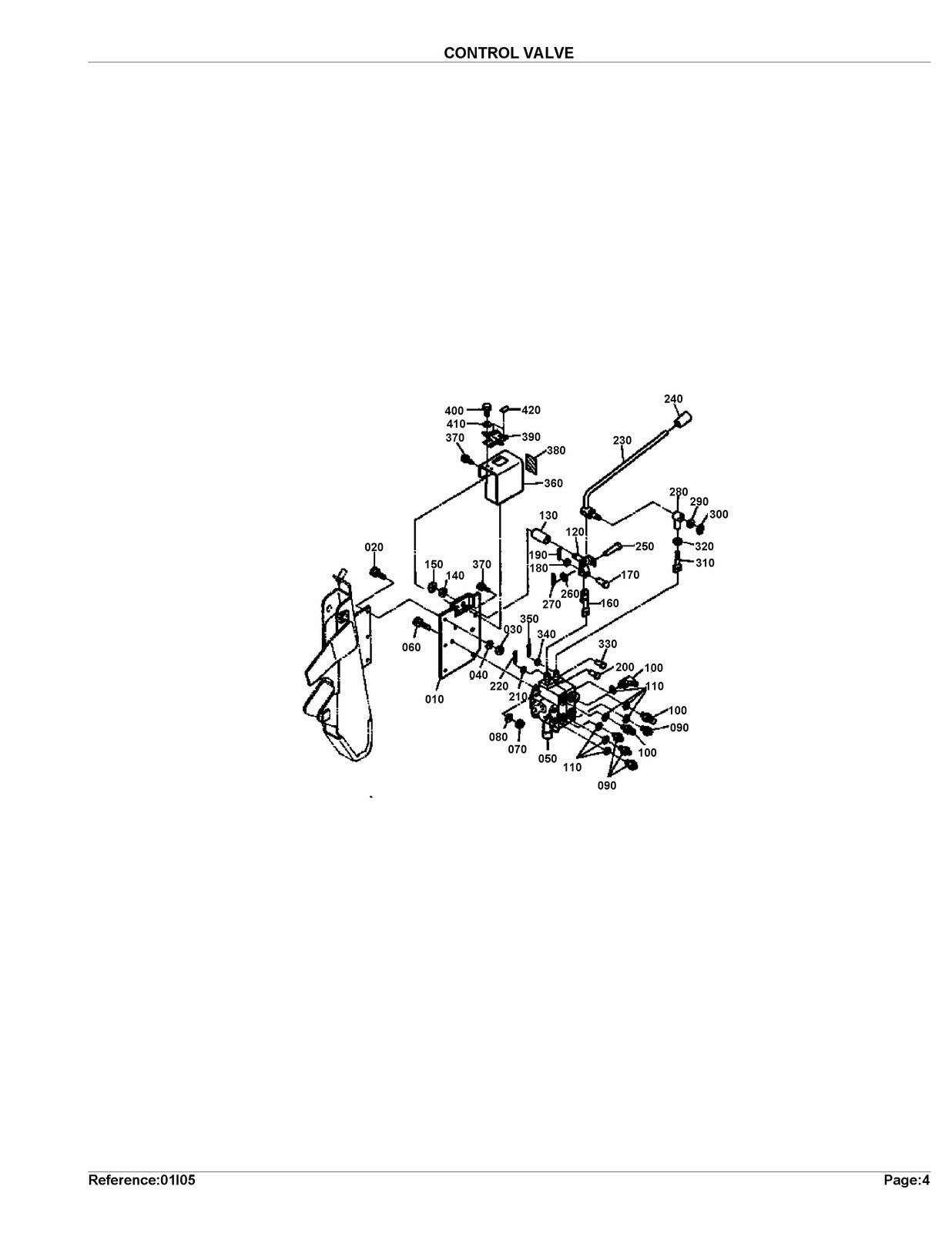 KUBOTA BF400G Loader Illustrated Parts List Manual - WIRE BOUND - TOUGH COVERS