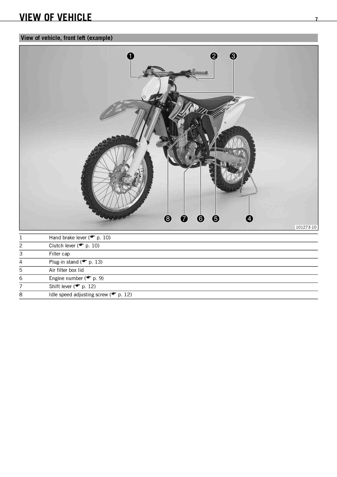 KTM 350 SX-F 350 XC-F Motorcycle Owners Manual 2012 - WIRE BOUND - TOUGH COVERS