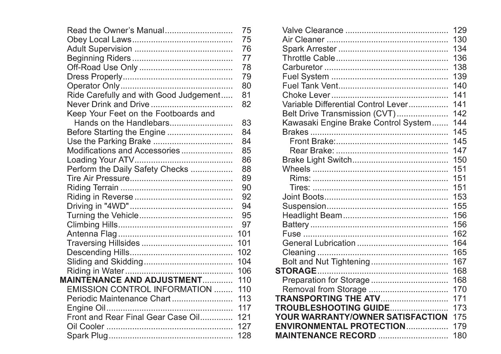 ARCTIC CAT Prairie 360 4x4 Owners Manual 2013 - STEEL WIRE BOUND - TOUGH COVERS
