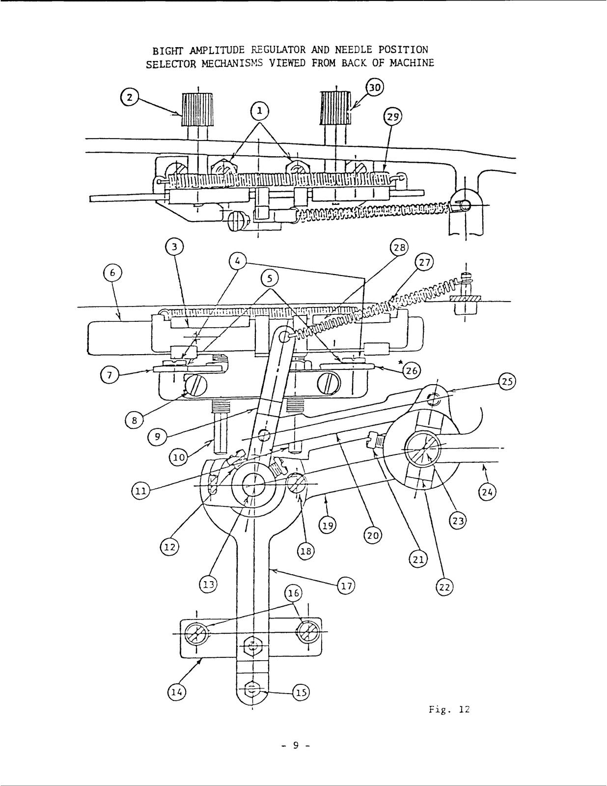 SINGER 20U31 20U33 20U35 Sewing Machine Service Manual - WIRE BOUND - COVERS