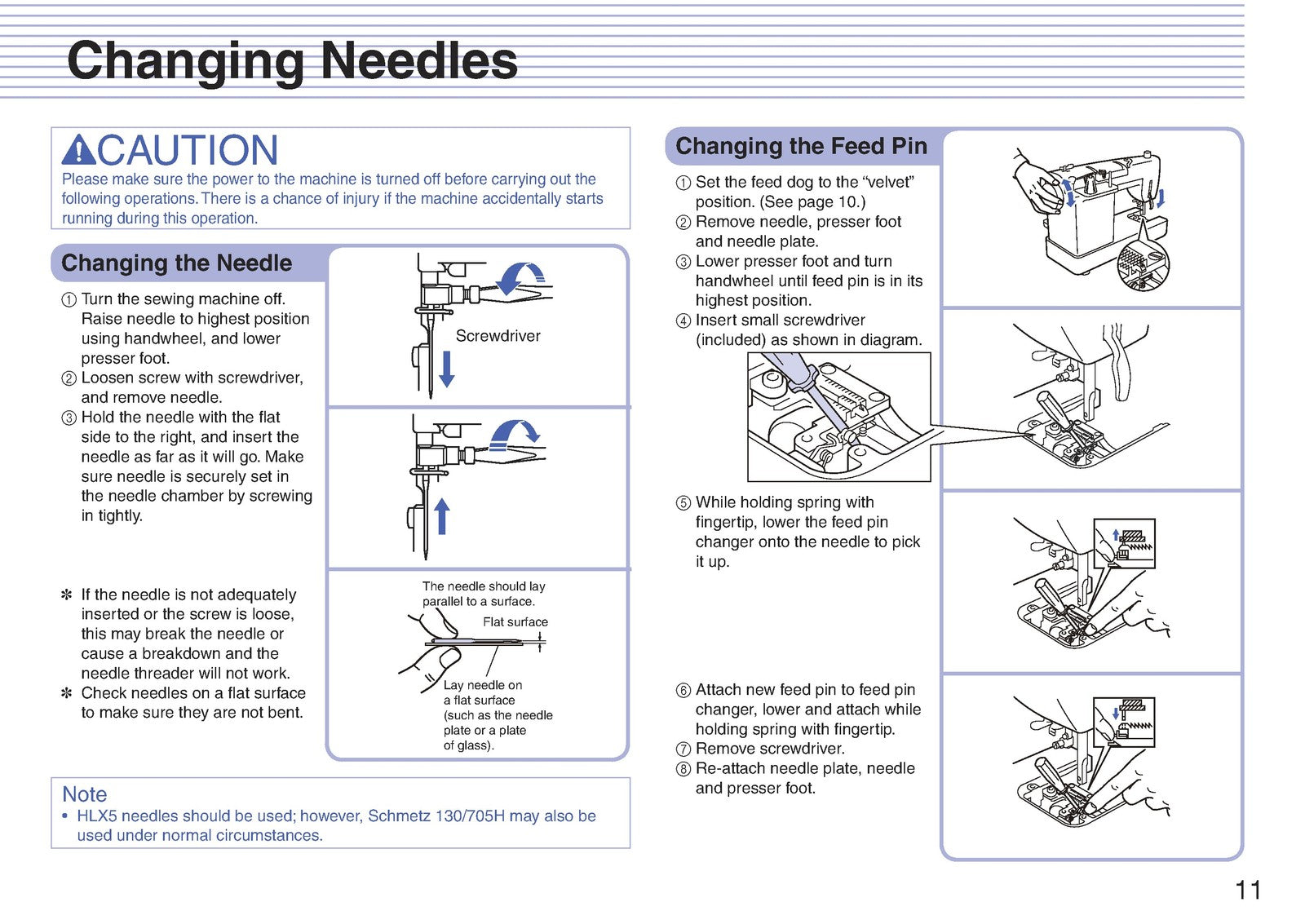 BABY LOCK Accomplish BL520B Sewing Machine Instruction Manual - WIRE BOUND
