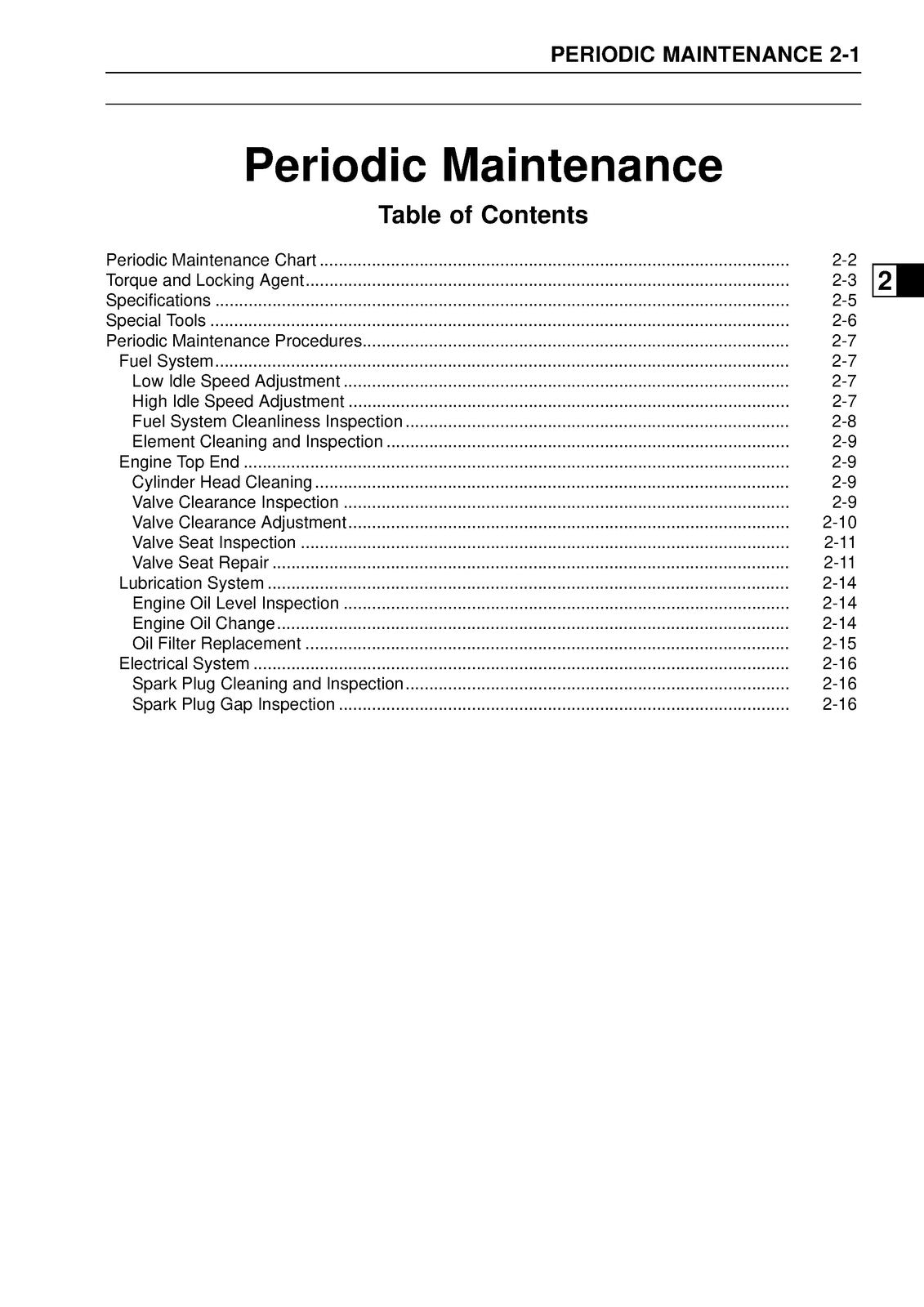 KAWASAKI FS481V FS541V FS600V V-Twin Gasoline Engine Service Manual - WIRE BOUND